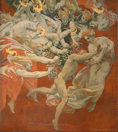 Orestes Pursued by the Furies, John Singer Sargent